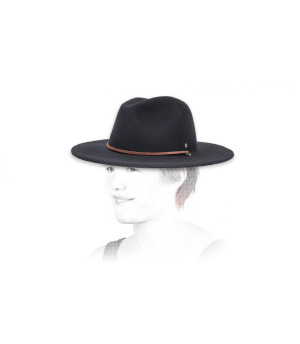 cappello nero Fedora Field black